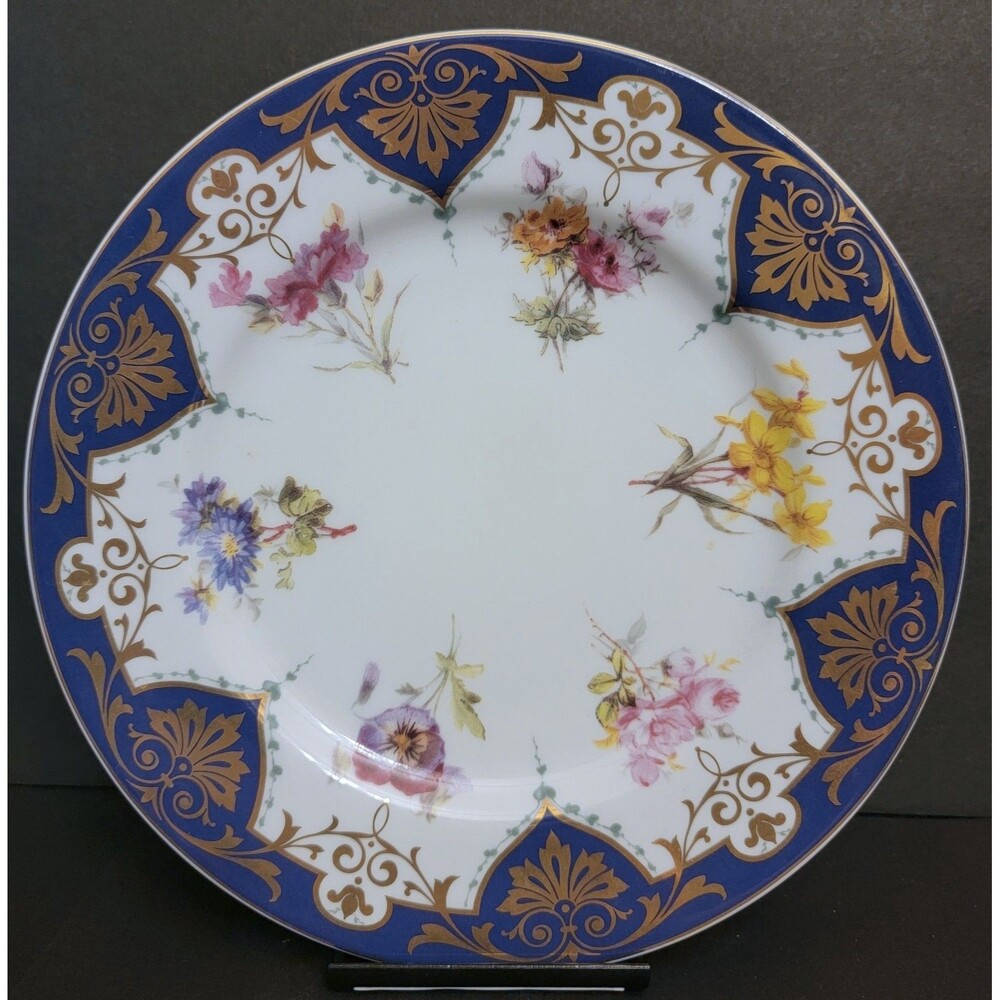 Vintage Vanderbilt Service Dinner Plate by Andrea by Sadek Made in Japan